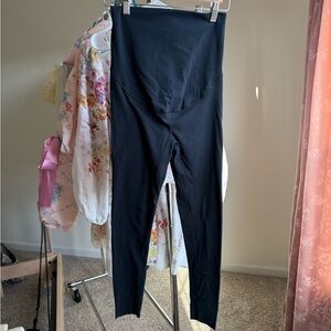 Black Women's maternity Leggings